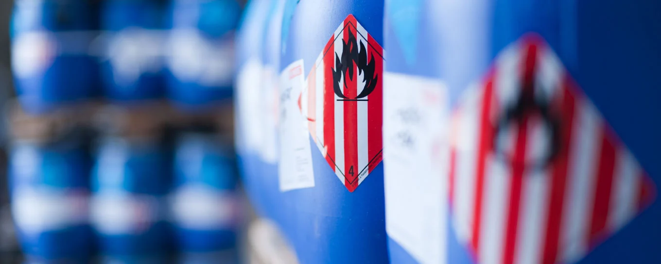 Containers of hazardous substances